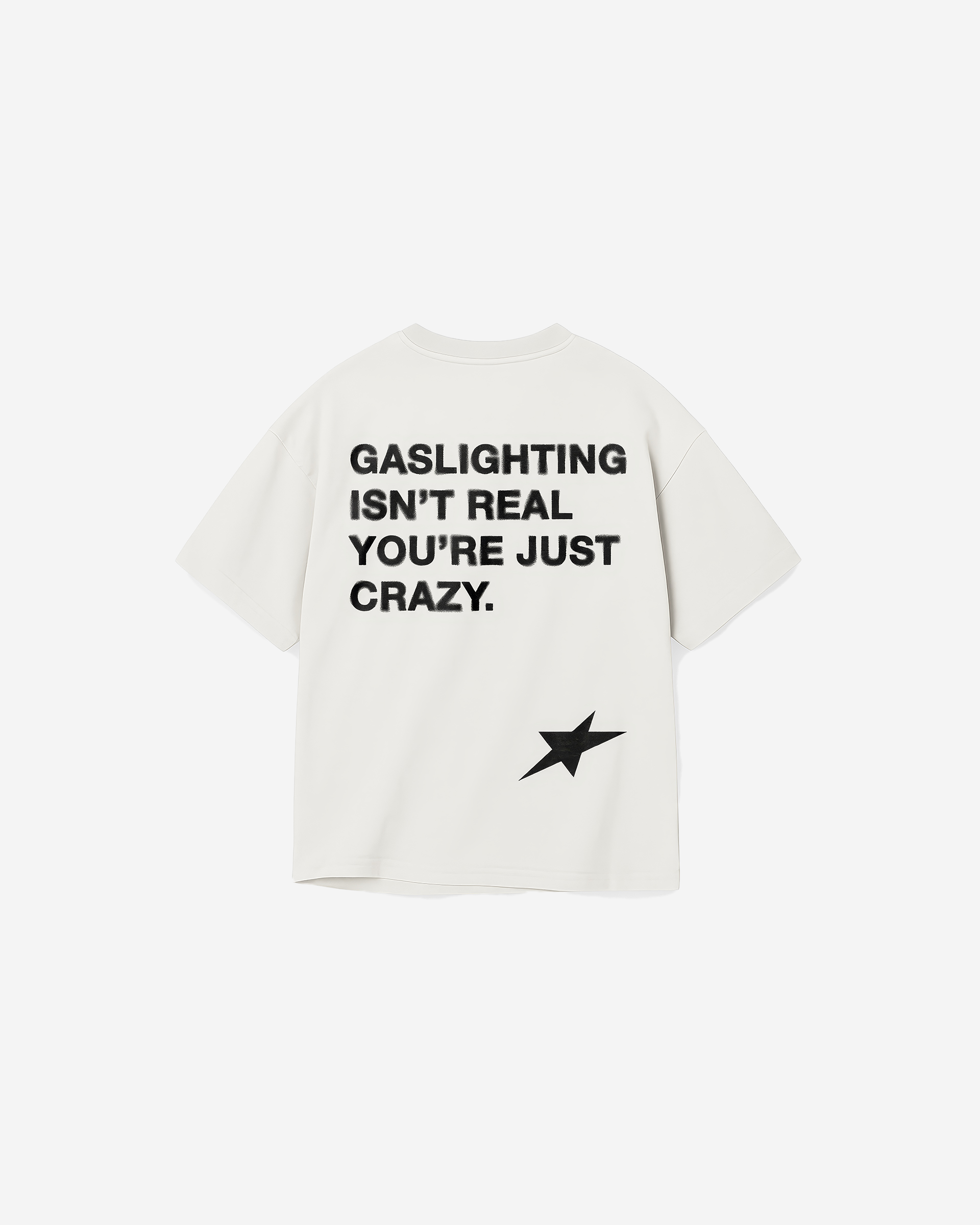 GASLIGHTING T-SHIRT - WHITE
